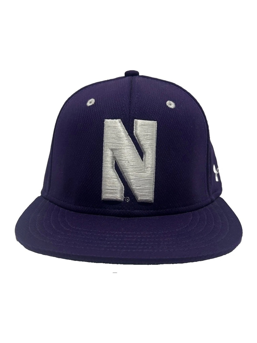 NWT Under Armour Northwestern University Wildcats Embroidered Fitted Hat Cap